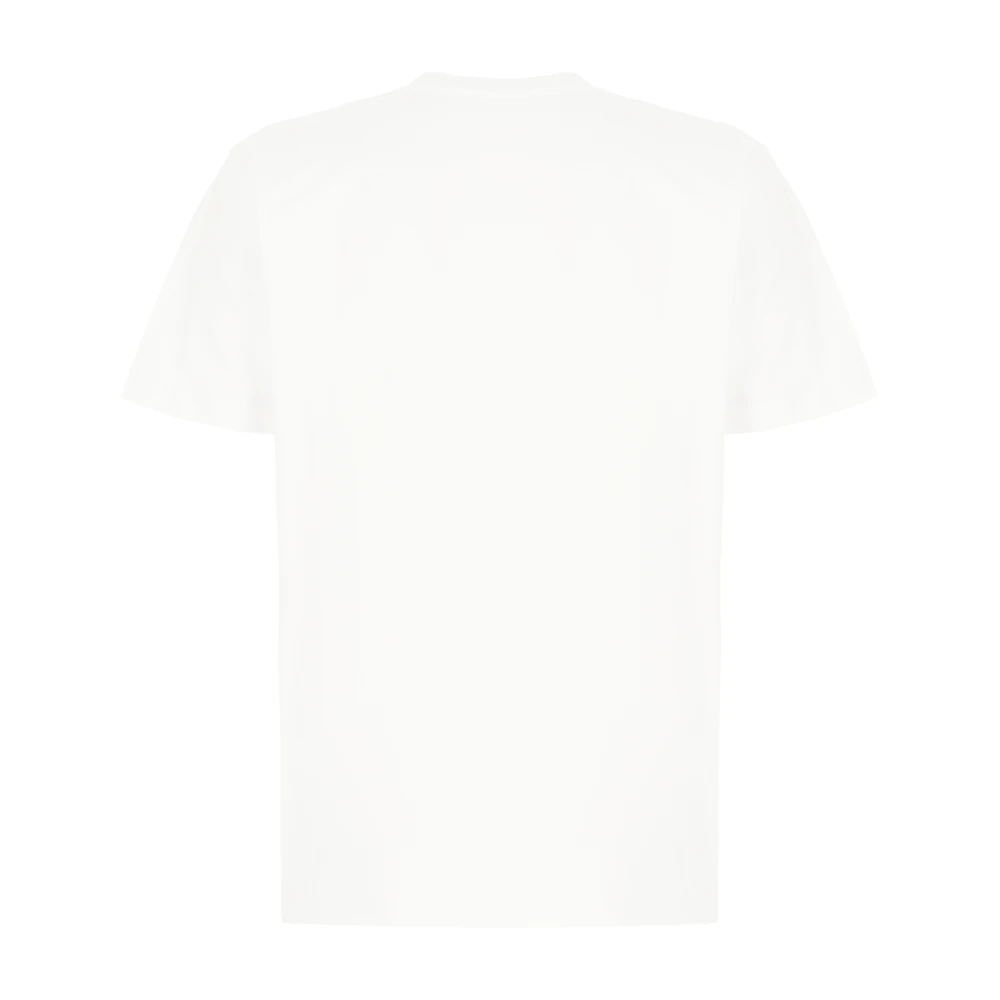 Moschino Casual Katoenen T-Shirt voor Mannen White Heren