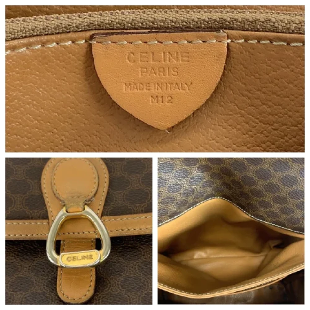Celine Vintage Pre-owned Canvas celine-bags Brown Dames