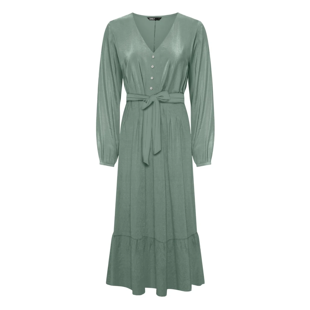 Only - Robes longues - Vert -