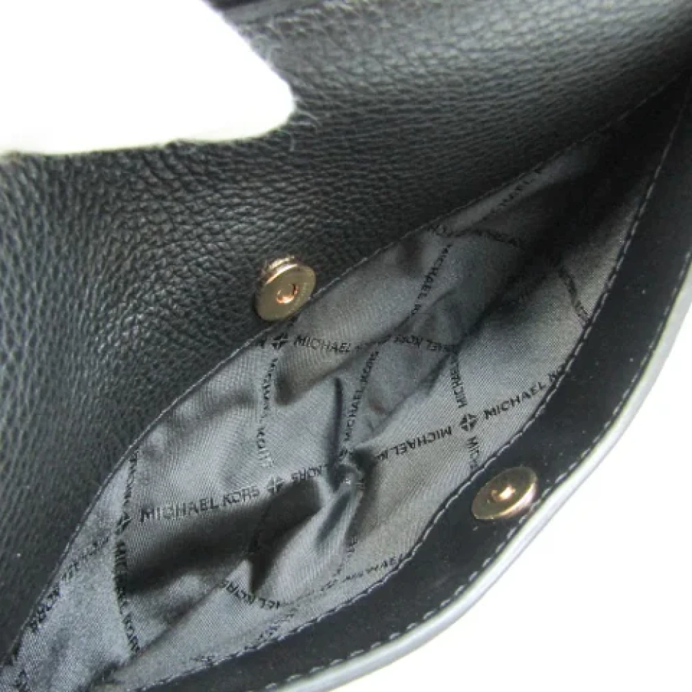 Michael Kors Pre-owned Leather shoulder-bags Black Dames