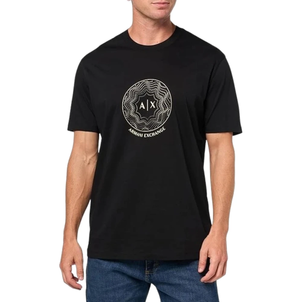 Armani Exchange Uomo Nero Top, L, New,