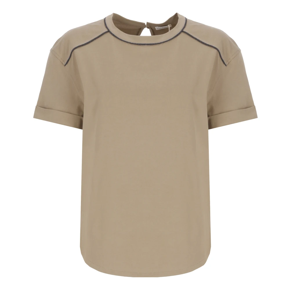 Tops > T-Shirts - - Brunello Cucinelli - Modalova