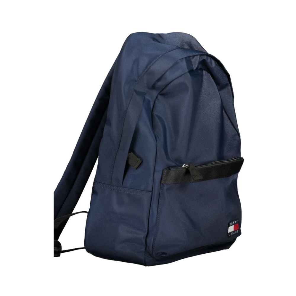 Tommy Hilfiger Blauwe Polyester Rugzak met Verstelbare Banden Blue Heren