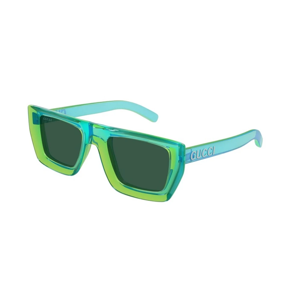 Gucci Green Sunglasses, Unisex, 51 Mm, Authentic Stylish Glasses, Premium Quality!