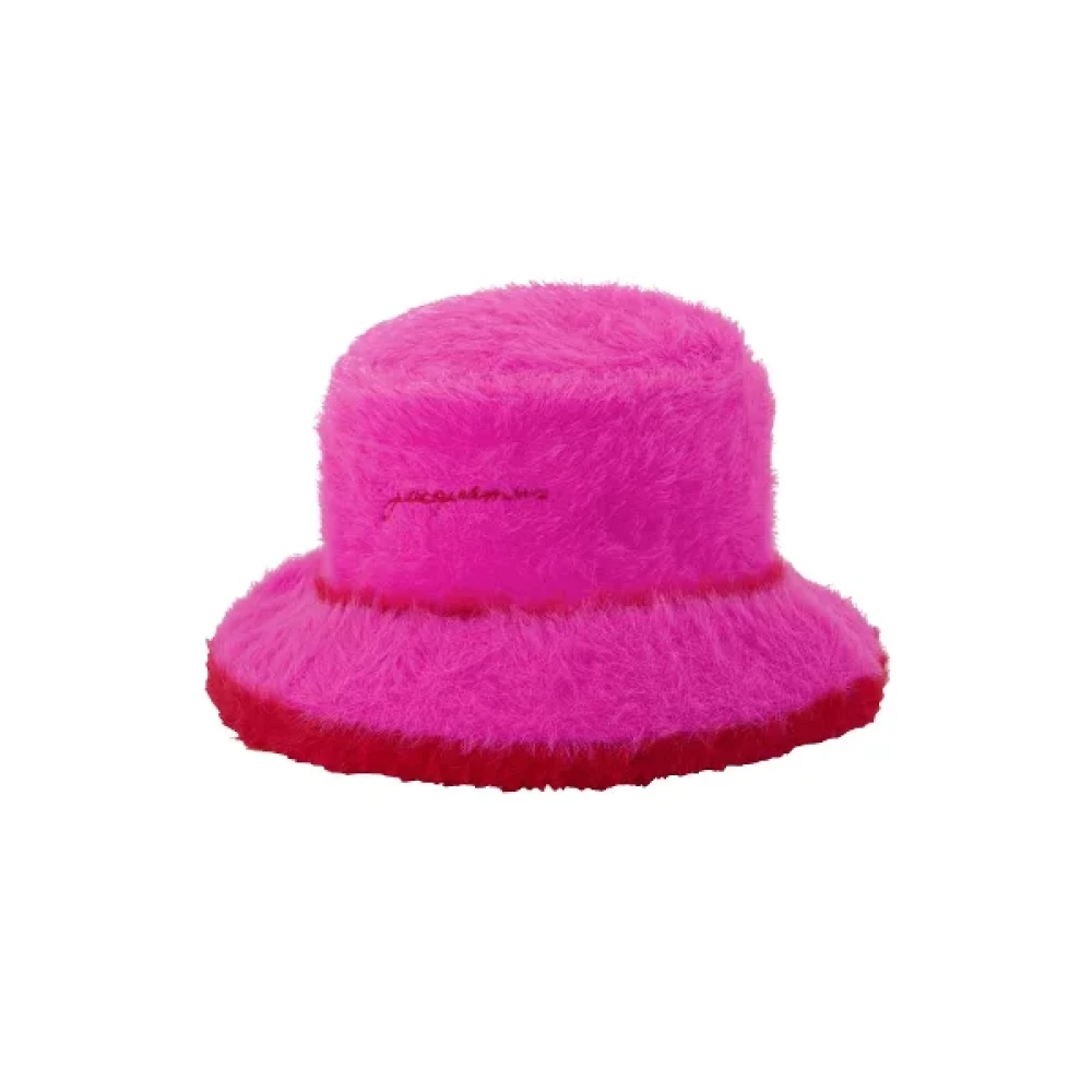 Jacquemus Pre-owned Fabric hats Pink Dames