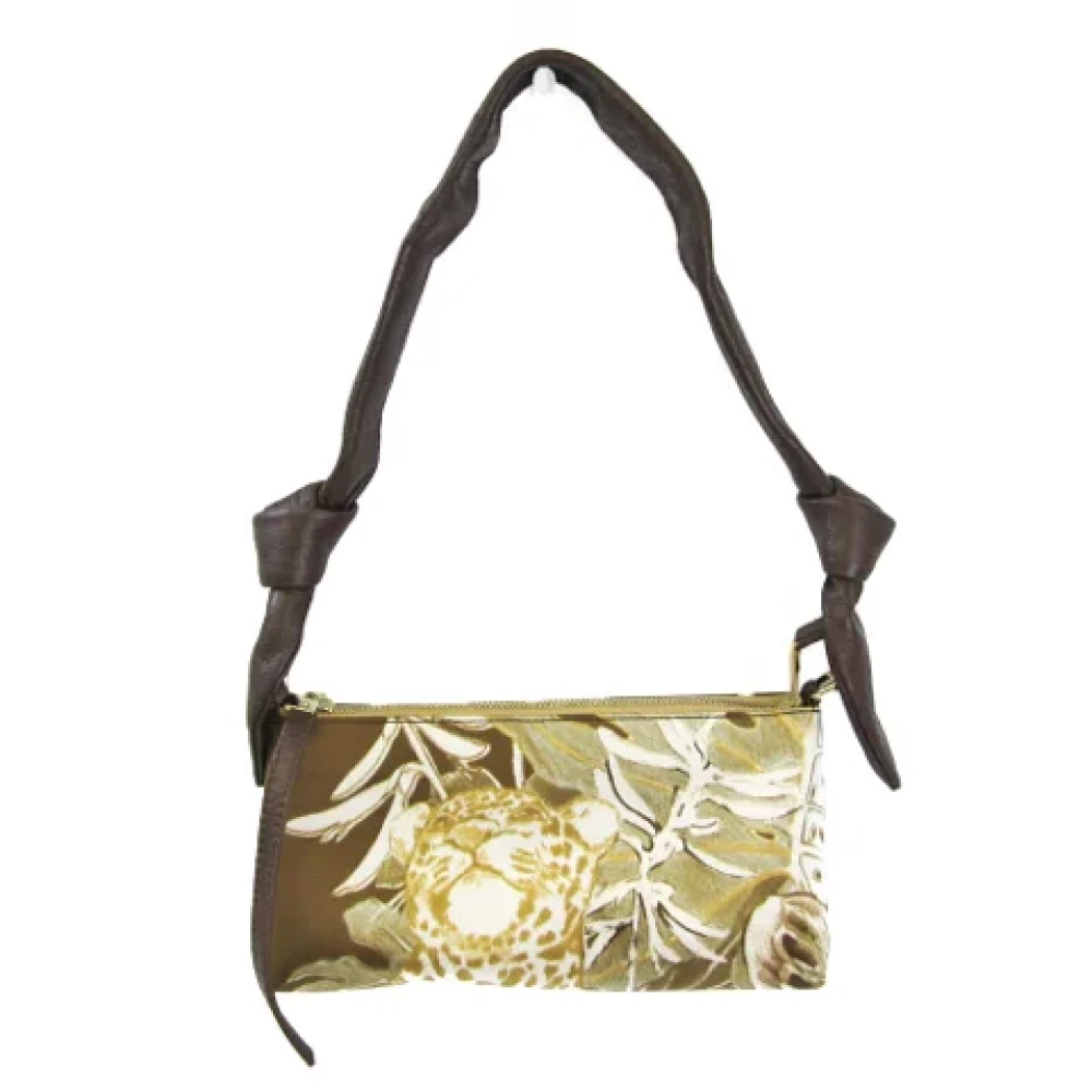 Salvatore Ferragamo Pre-owned Leather shoulder-bags Multicolor Dames
