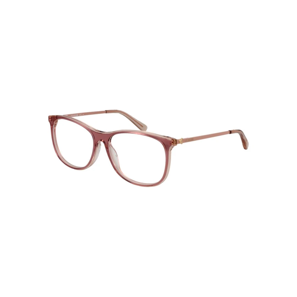 Love Moschino Women's Pink Glasses, One Size, Acetate Glasses Frames