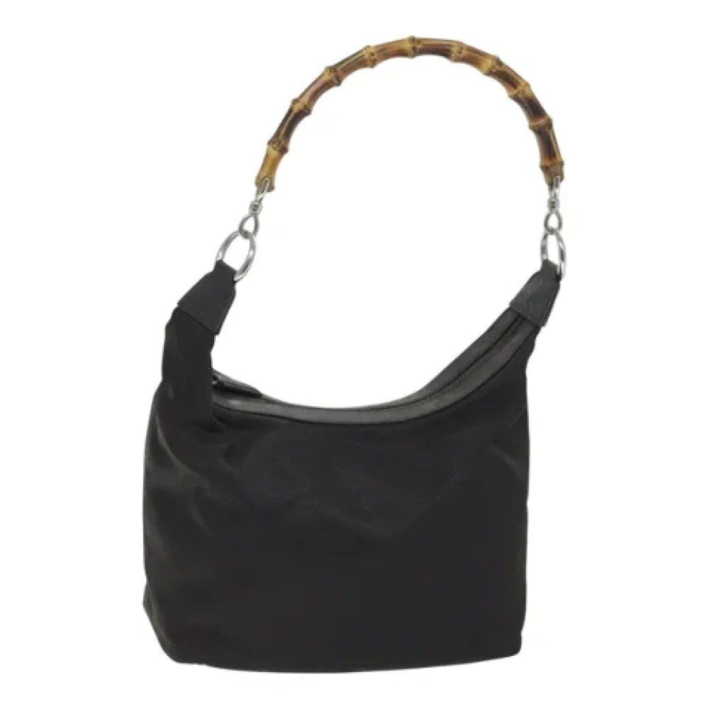 Gucci Vintage Pre-owned Fabric gucci-bags Brown Dames