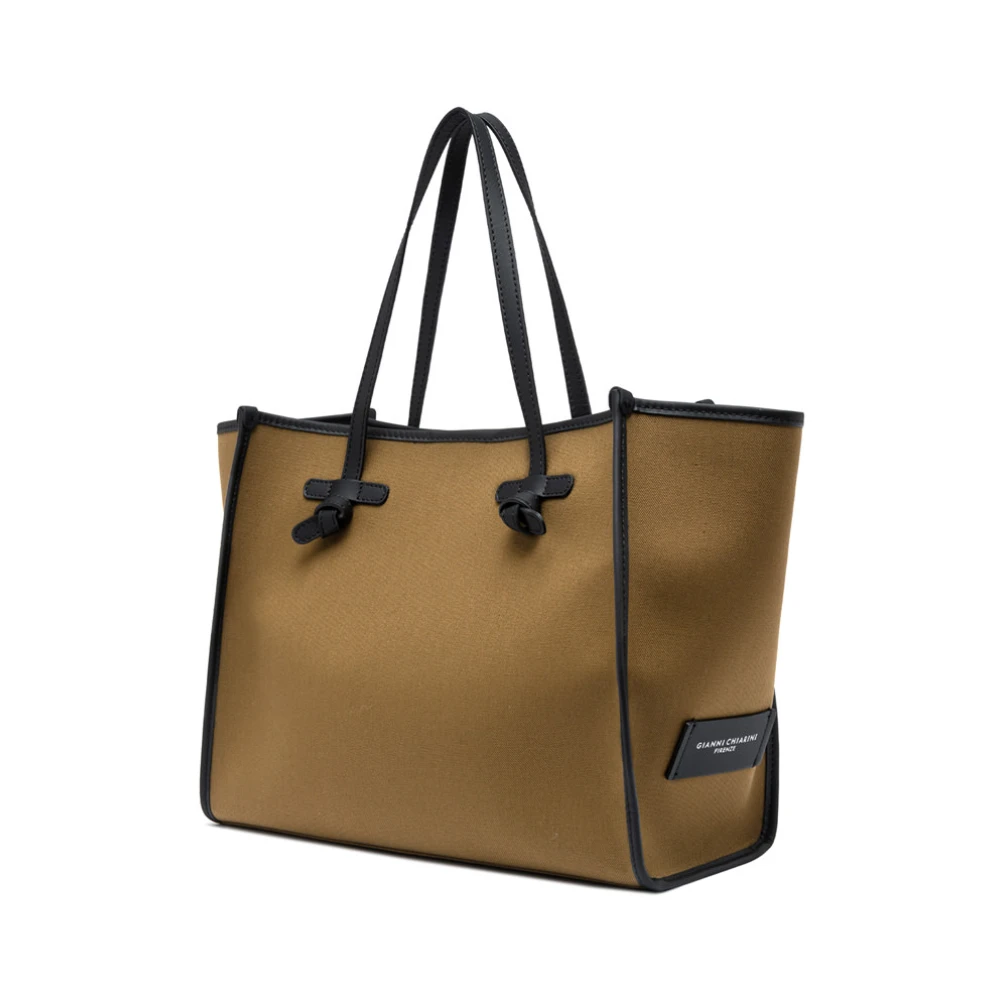 Gianni Chiarini Marcella O Handtas Zwart Leer Gray Dames
