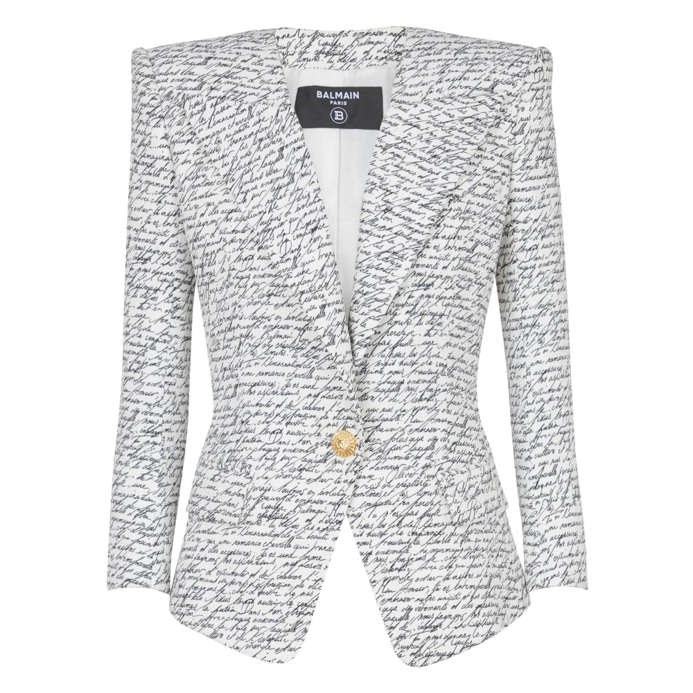 Jackets > Blazers - - Balmain - Modalova