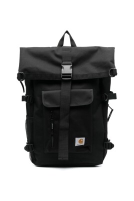 black-logo-patch-backpack