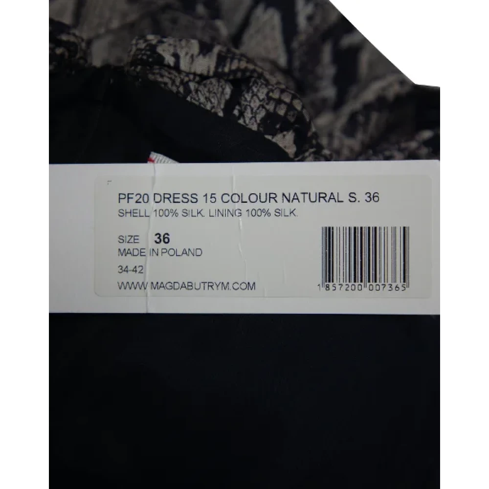 Magda Butrym Silk dresses Gray Dames