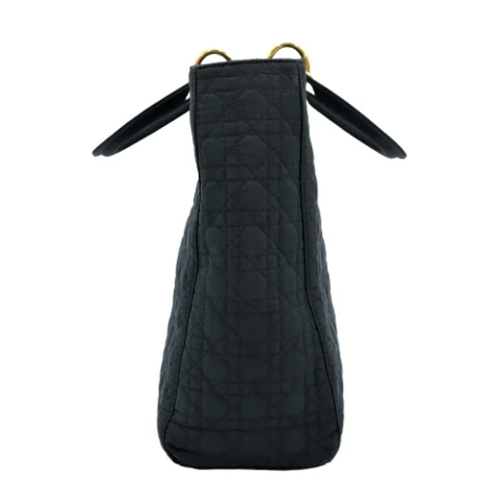 Dior Vintage Pre-owned Fabric dior-bags Black Dames