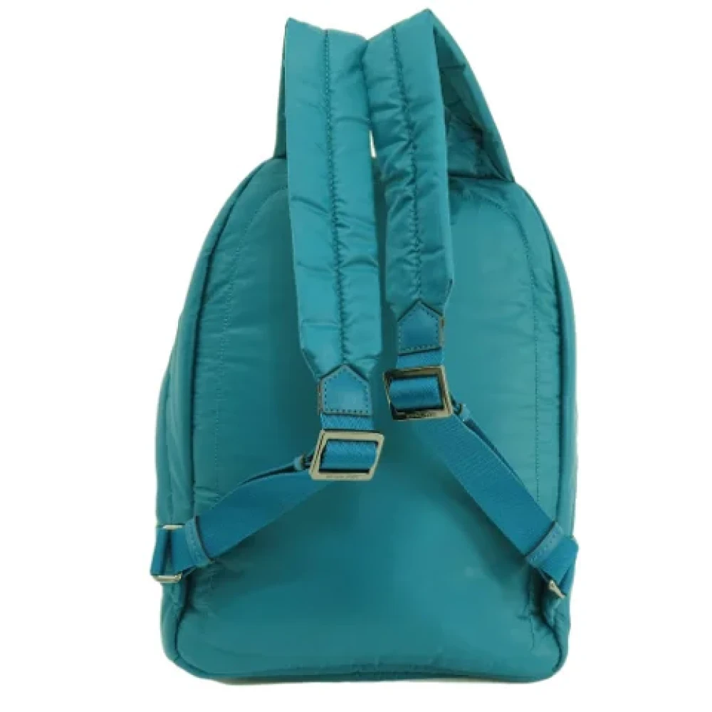 Michael Kors Pre-owned Fabric backpacks Blue Dames