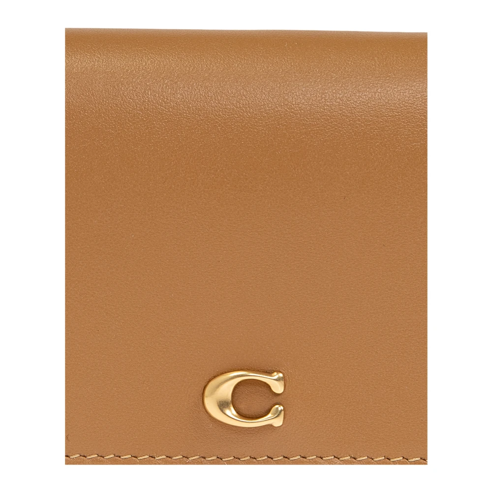 Coach Portemonnee Essentieel Slank Brown Dames