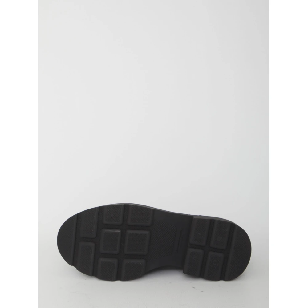 alexander wang Zwarte Loafer Schoenen met Chunky Platform Black Dames