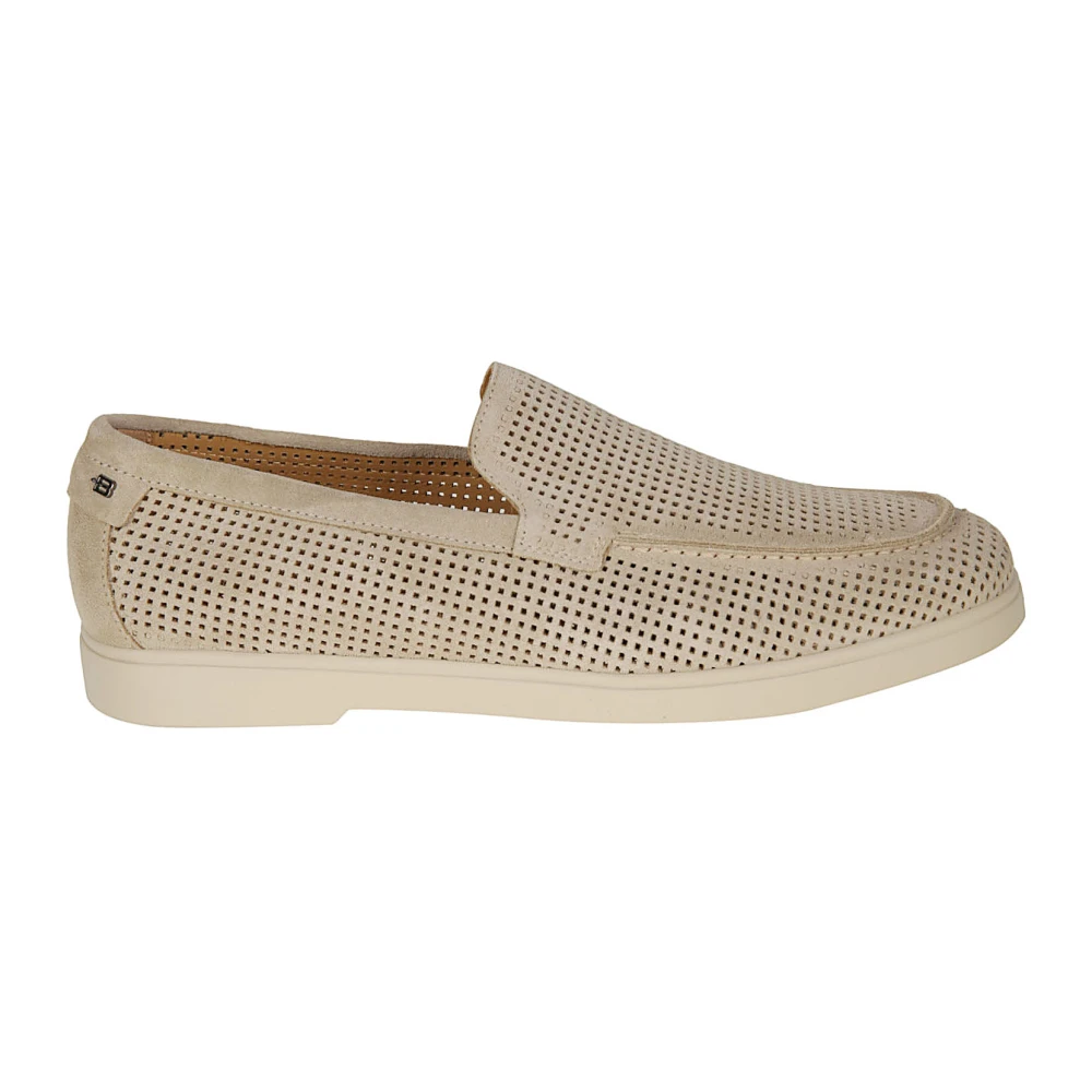 Baldinini Mannelijk Beige Schoenen Heren, 42 Eu, Leer, Loafers