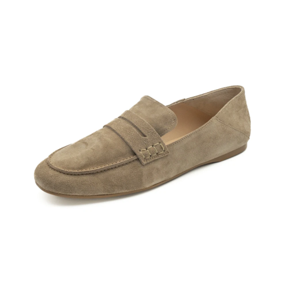 Guglielmo Rotta Vrouw Bruin Damesschoenen Sauvage Velour Nicciolets