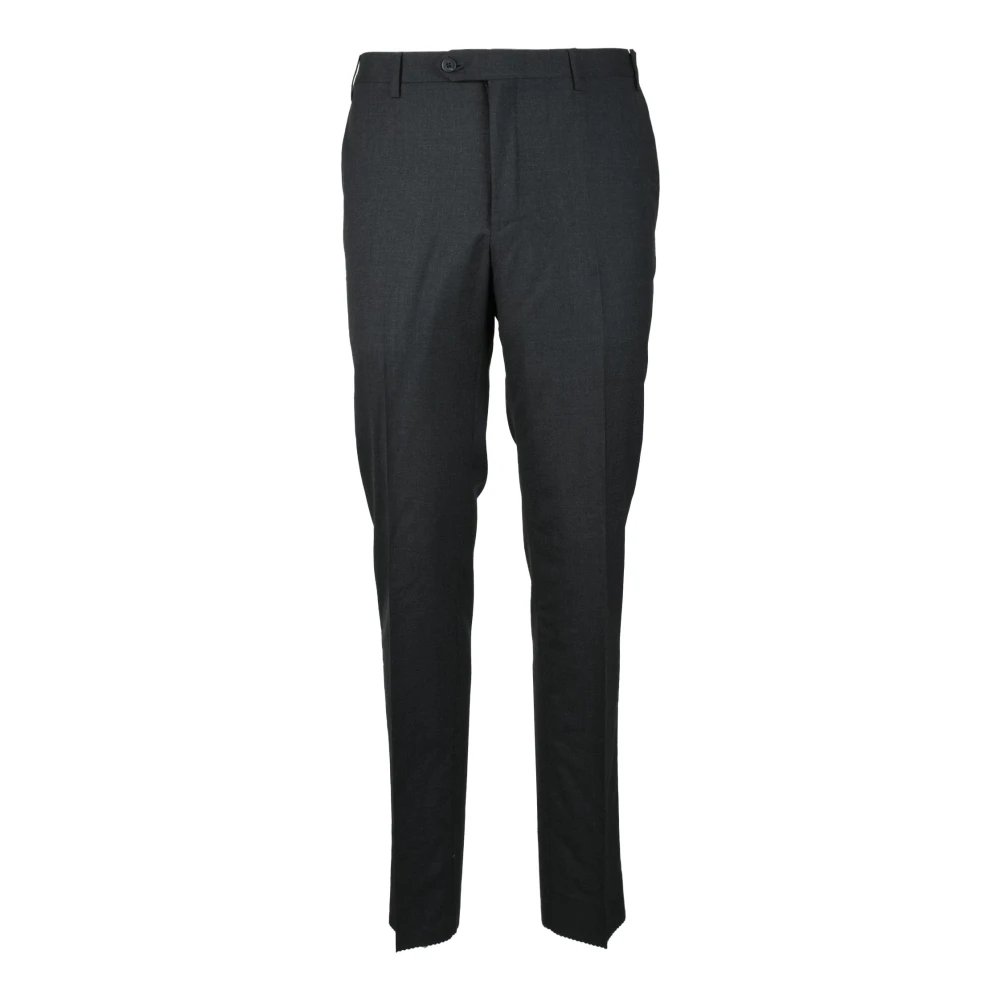 Corneliani Stijlvolle broek van zuivere wol Gray Heren