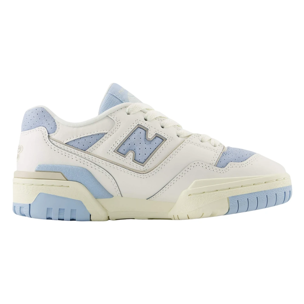 New Balance Unisex Kids White Sneakers,, 550 Trainers With N Logo Size 30