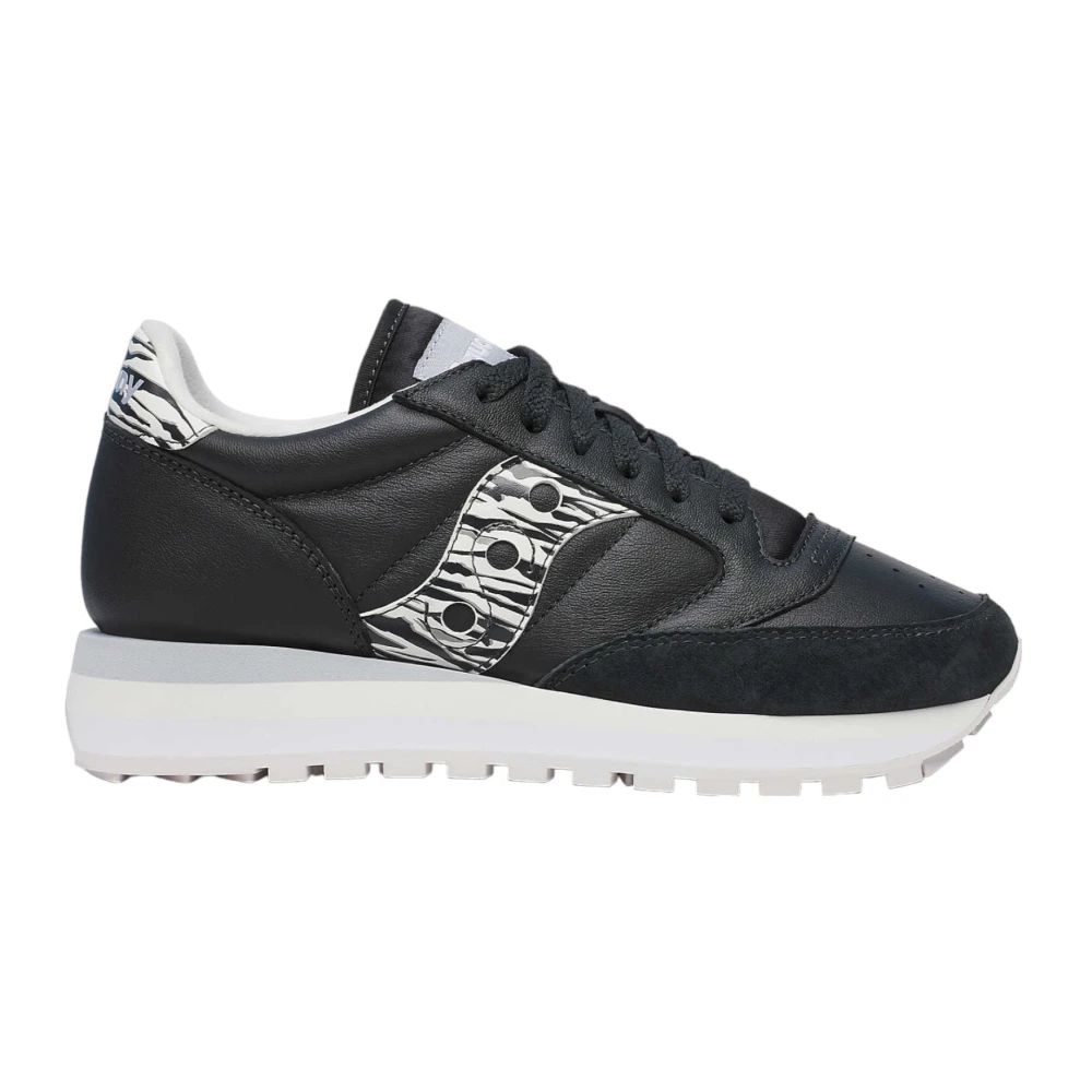Saucony Zwarte Lage Sneakers Dames Schoenen