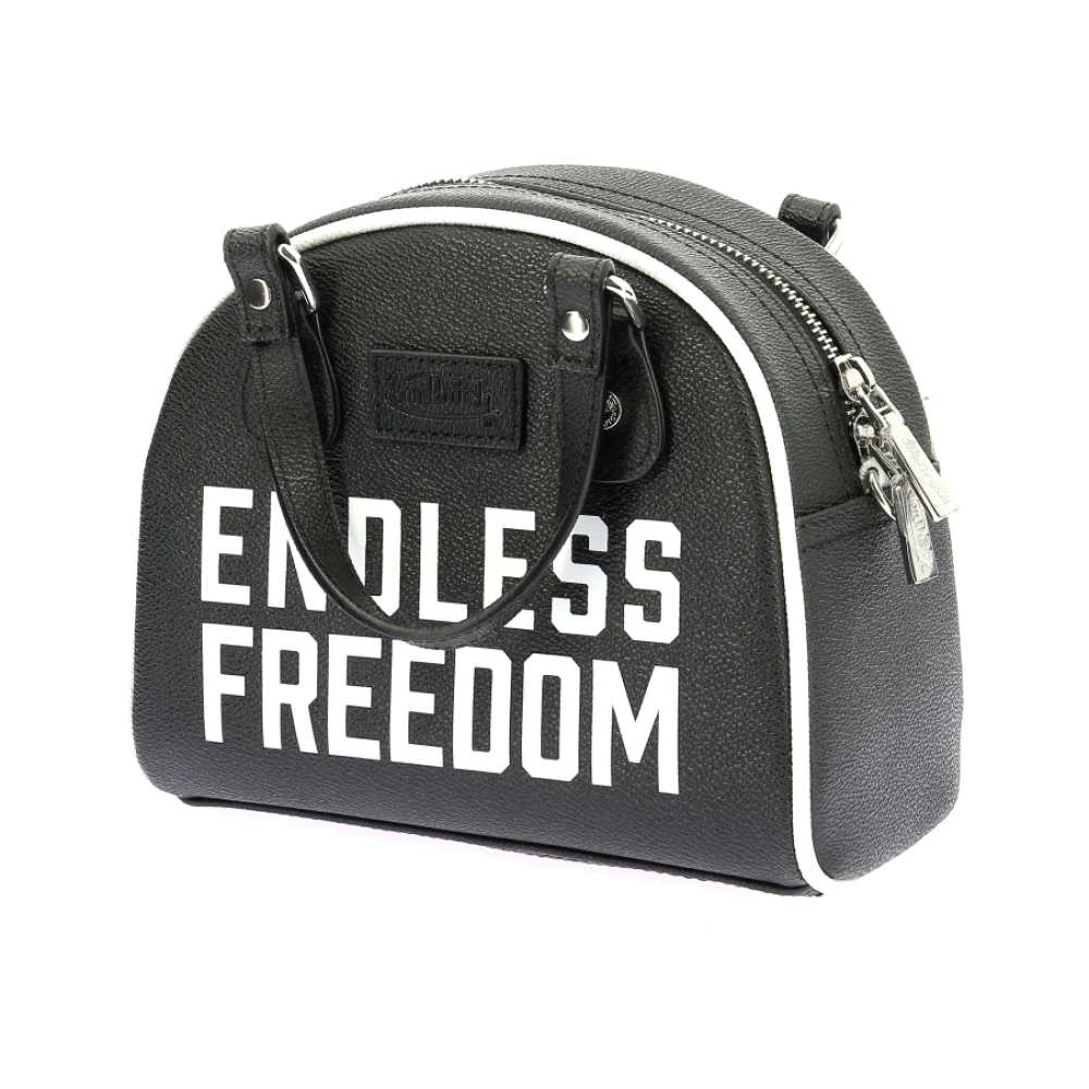 Von Dutch Polyurethaan Accessoire Tas Model Sac Black Dames