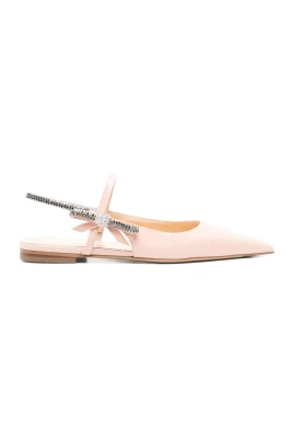 Crystal Cube Slingback Ballerinaskor