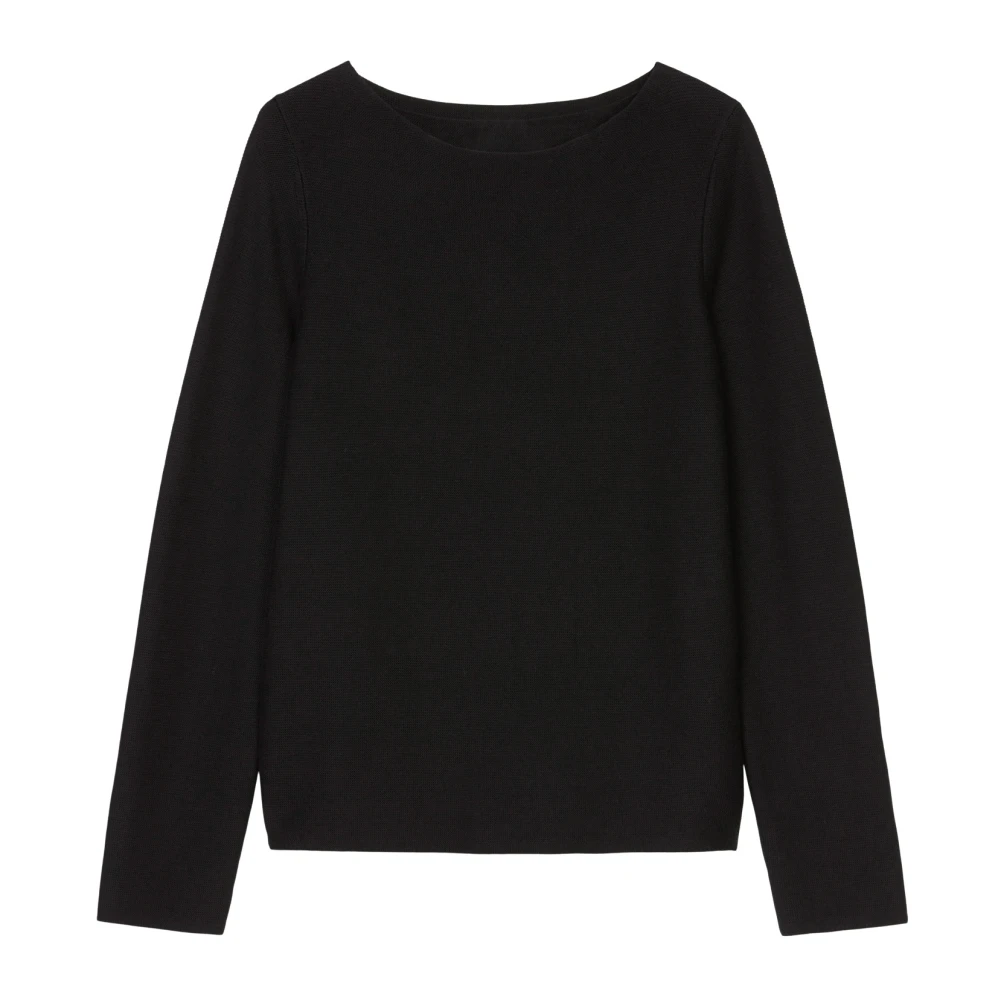 Marc O'Polo Sweater slim Black Dames