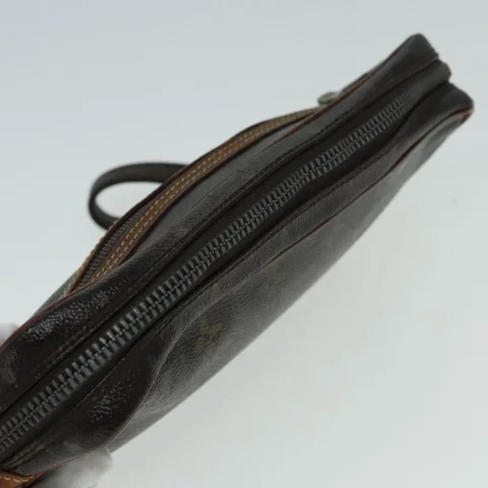 Louis Vuitton Vintage Pre-owned Canvas clutches Brown Dames