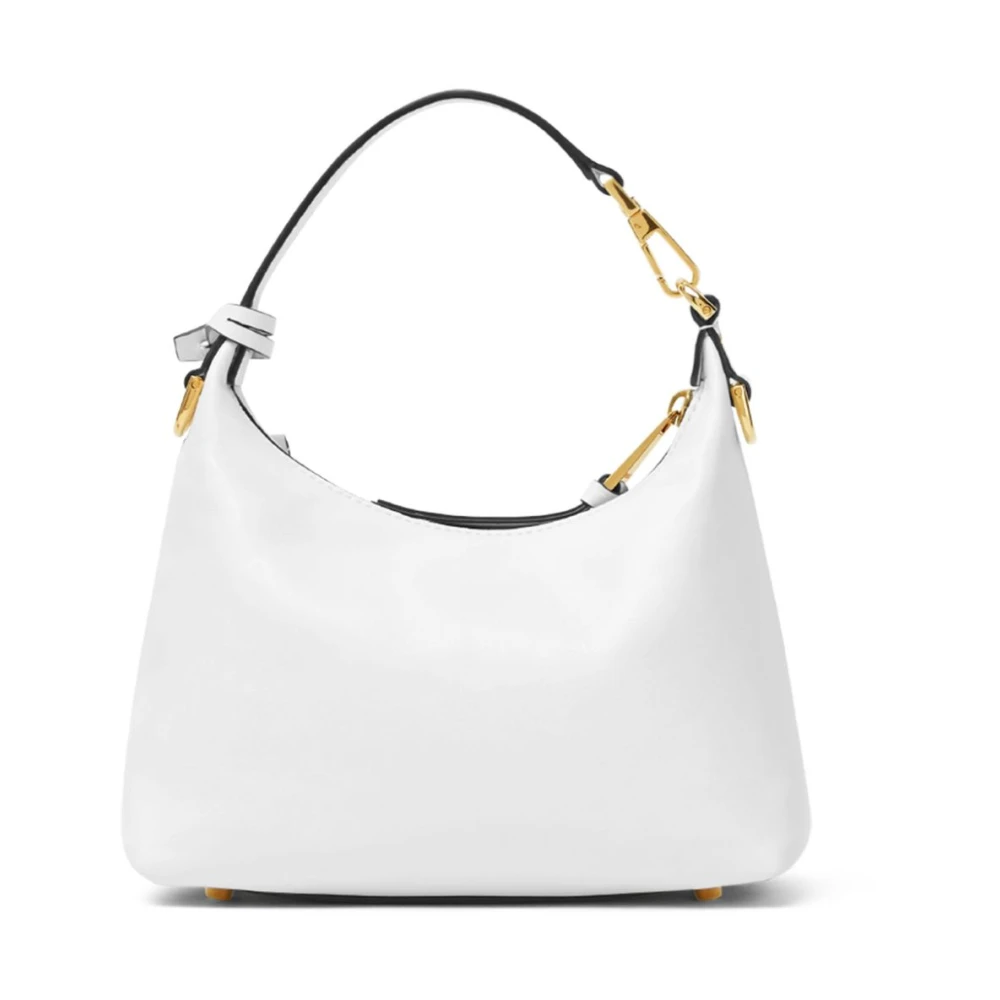 Versace Lamsleren Top Hand Schoudertas White Dames