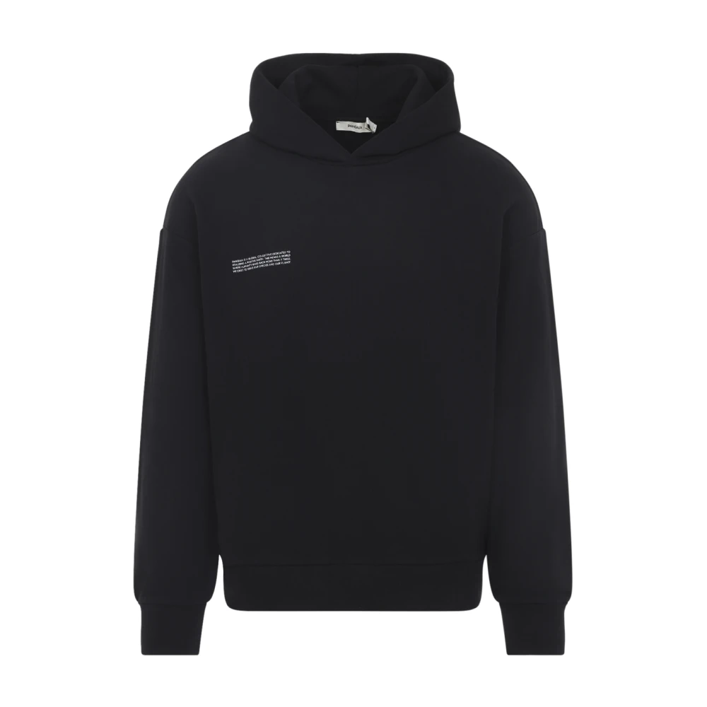 Pangaia Men's Black Hoodies, Xs, 365 Midweight Hoodie