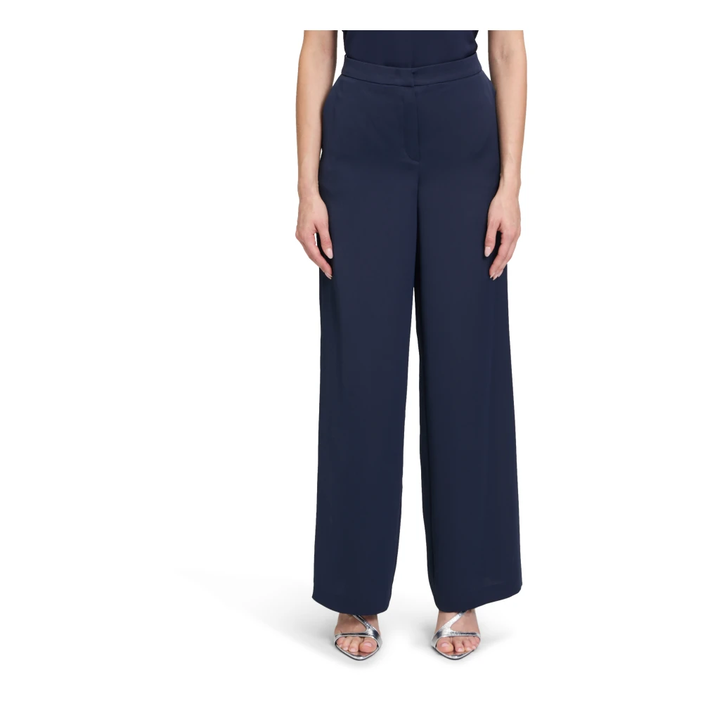 Vera Mont Elegant Suit Trousers with Pockets Blue Dames