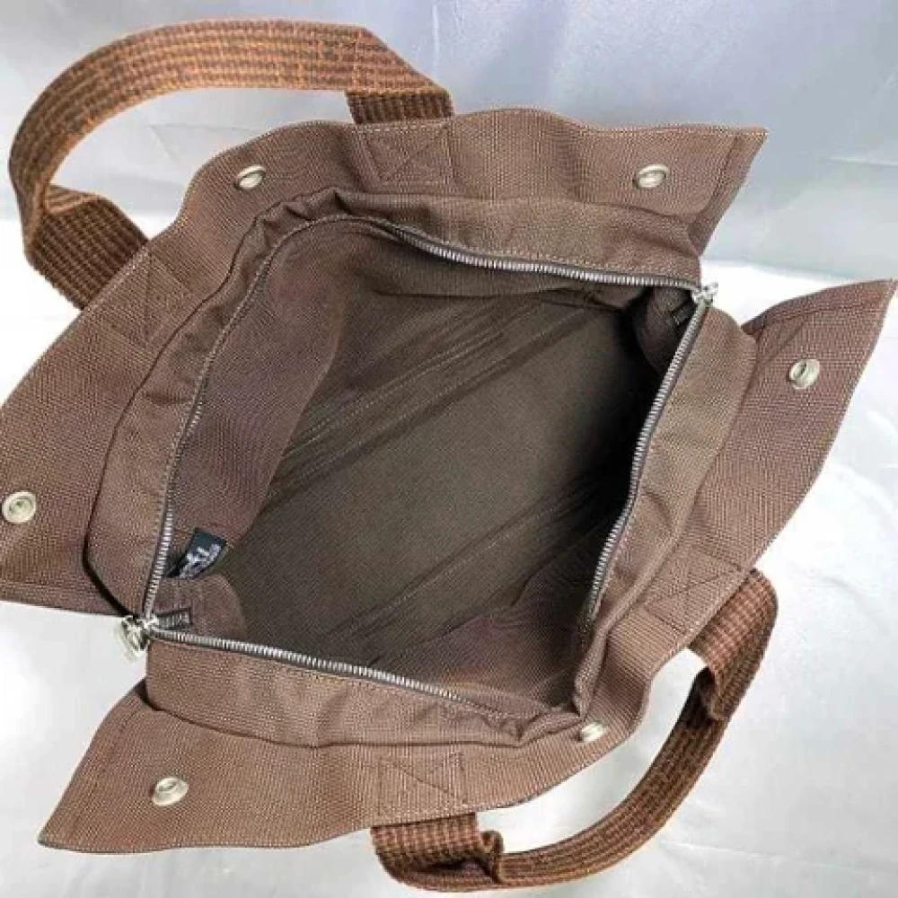 Hermès Vintage Pre-owned Canvas totes Brown Dames