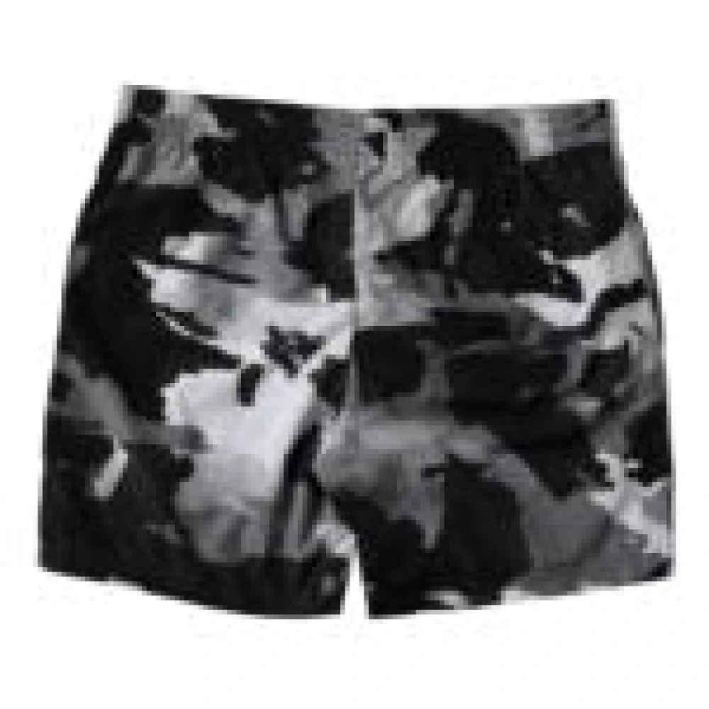 Dolce & Gabbana Camouflage Print Swim Shorts Black Heren