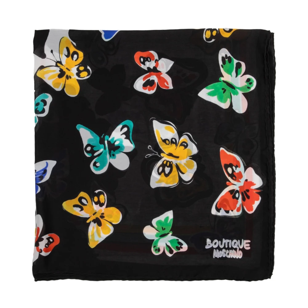 Moschino Stijlvolle Sjaal voor Modieuze Look Multicolor Dames