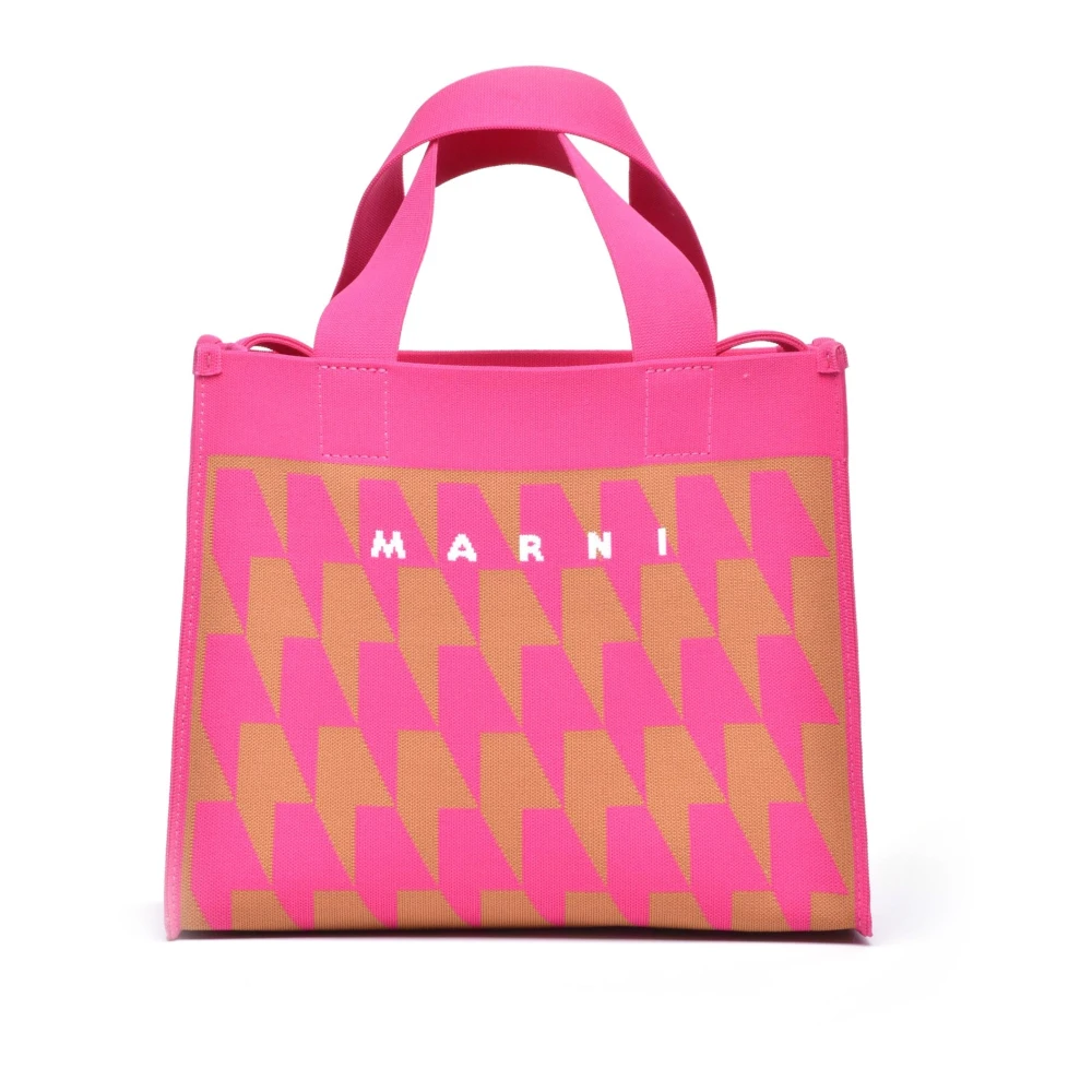 Marni - Bags > Tote Bags - Pink - Marni - Modalova