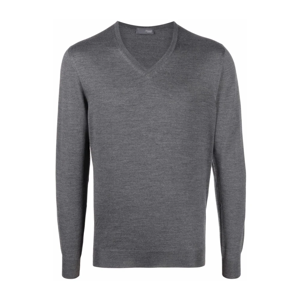 Knitwear > V-neck Knitwear - - Drumohr - Modalova