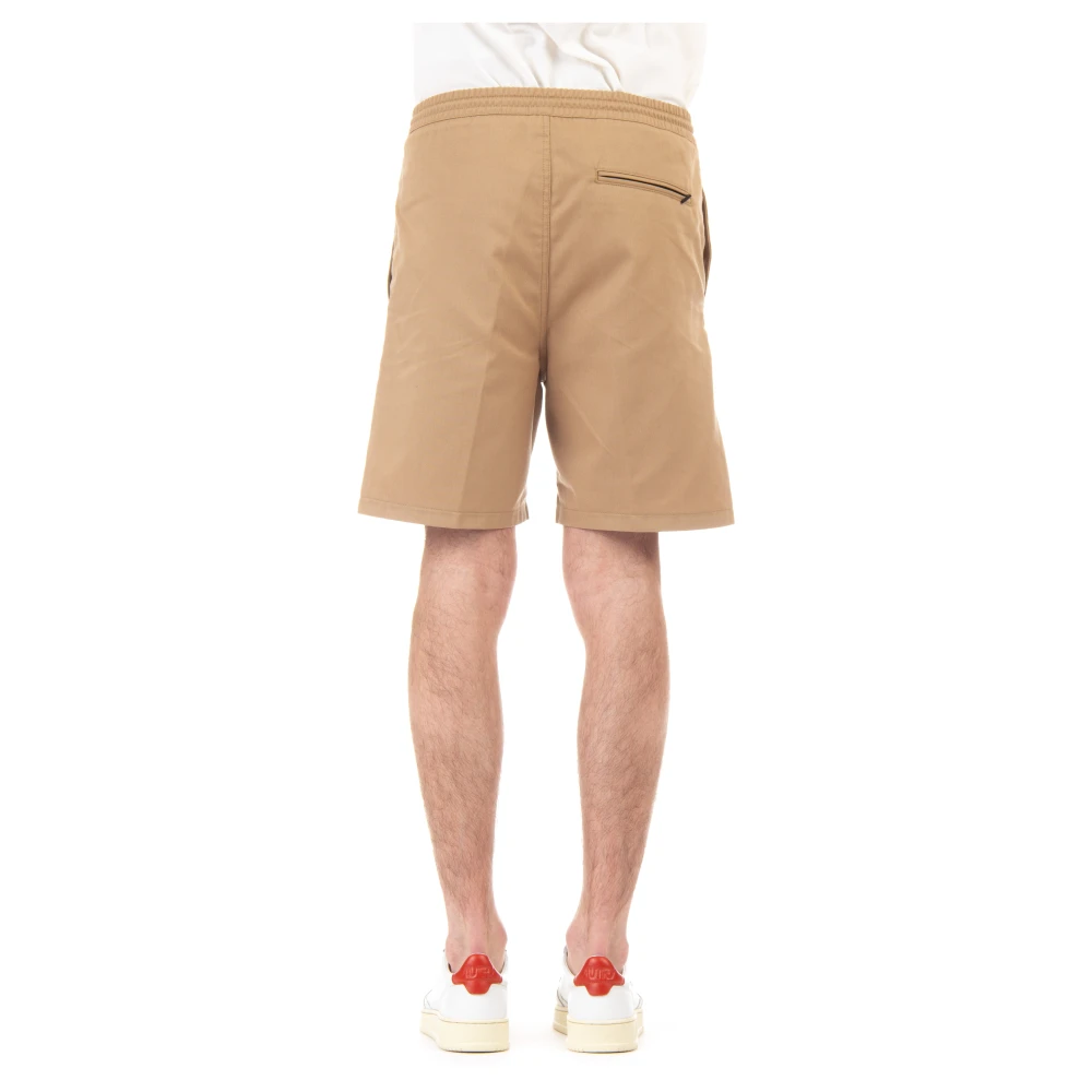 Department Five Korte Stretch Katoenen Shorts met Trekkoord Brown Heren