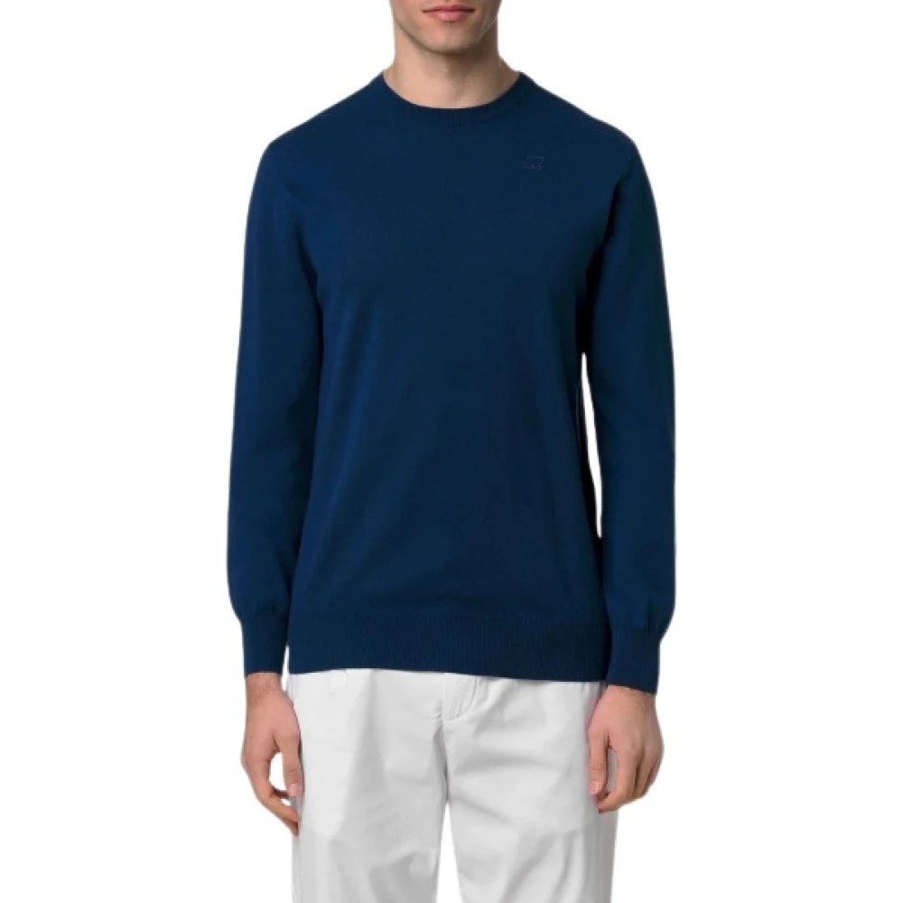 K-Way Uomo Blu - T-Camicie - Knitwear - L