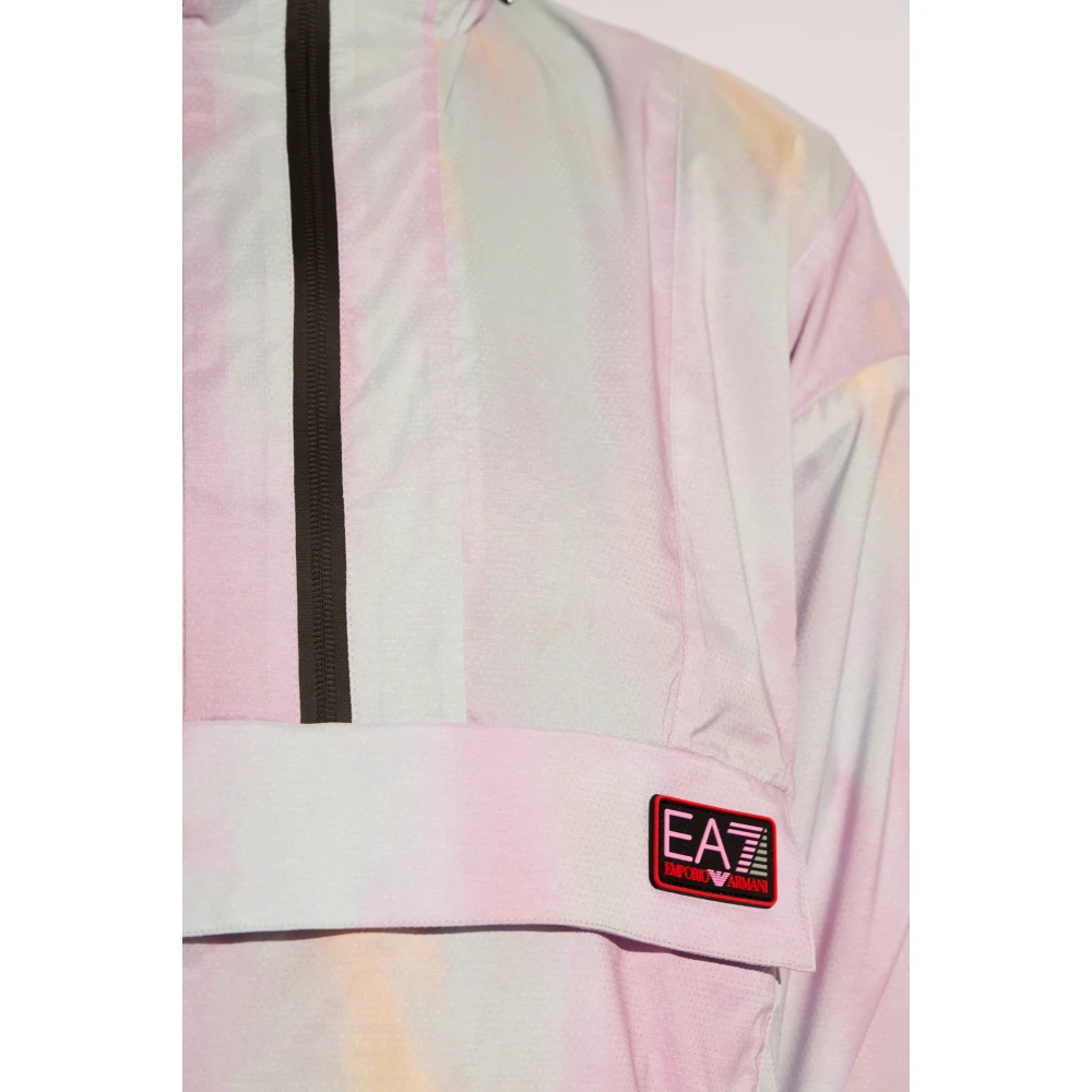 Emporio Armani EA7 Tie-dye track jacket Multicolor Dames