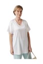v-hals-top-met-korte-mouwen