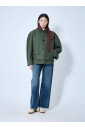 veste-blouson-en-coton-avec-ceinture