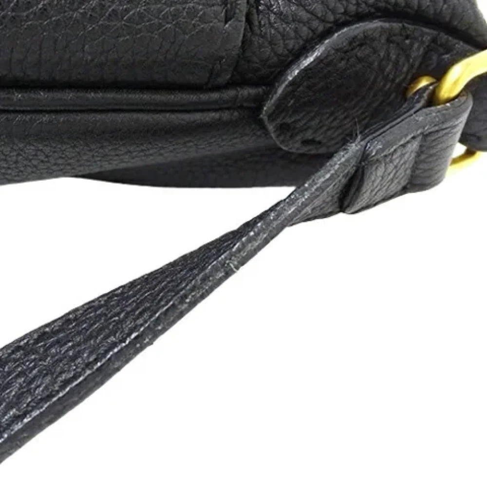 Fendi Vintage Pre-owned Leather fendi-bags Black Dames