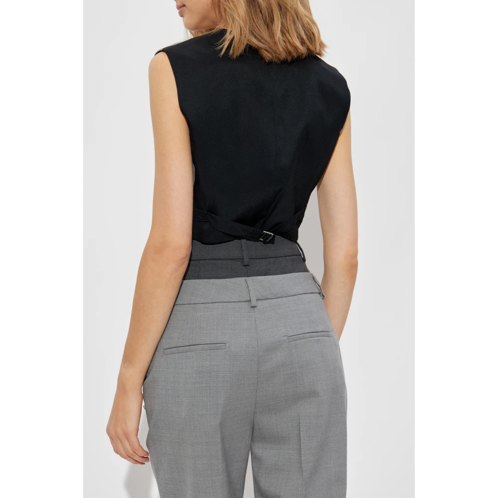 SPORTMAX Vest Adesso Gray Dames