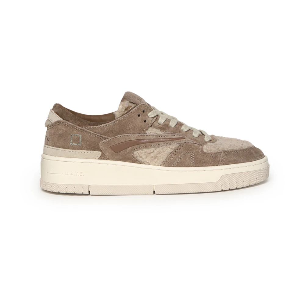 D.a.t.e. Women's Beige Sneakers
