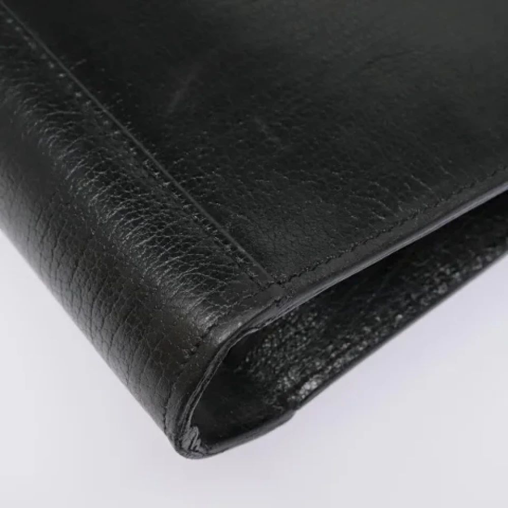 Bally Pre-owned Leather briefcases Black Heren