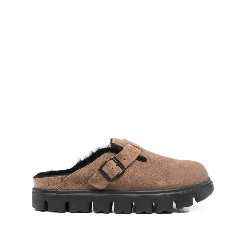 Birkenstock Women's Brown Boston Tea - Mules - 8 Uk - Shoes