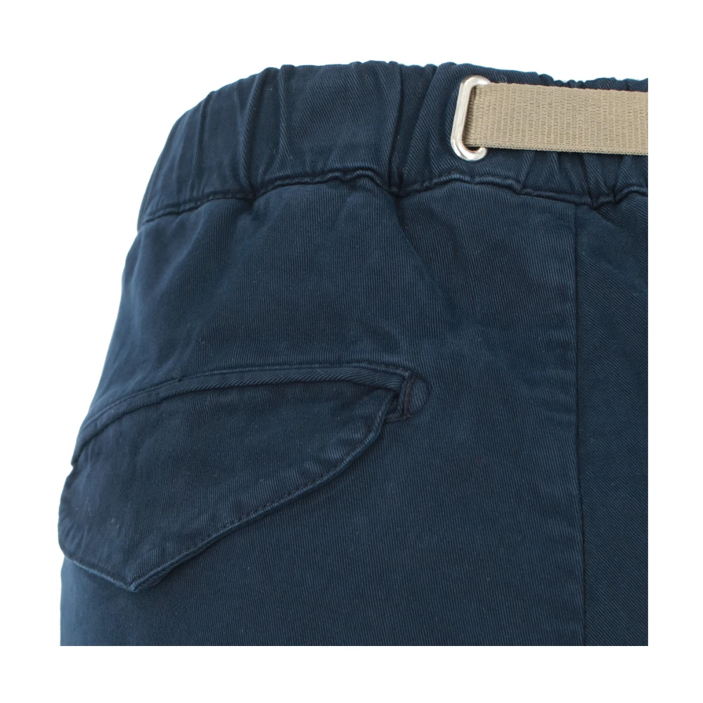 White Sand Slim Fit Broek voor Mannen Blue Heren