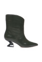 bottes-vertes-en-cuir