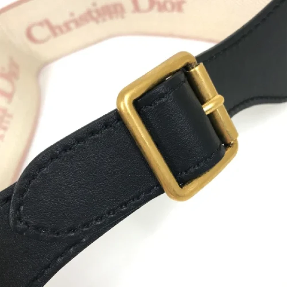 Dior Vintage Pre-owned Fabric belts Pink Dames